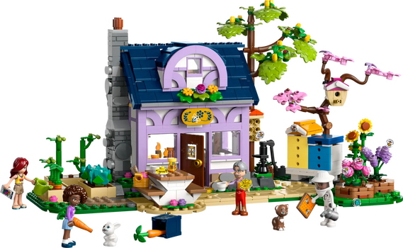 LEGO Friends 42669 Beekeepers' House and Flower Garden, 3 image
