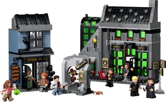 Lego Harry Potter 76471 Knockturn Alley Wizarding Shops, 2 image