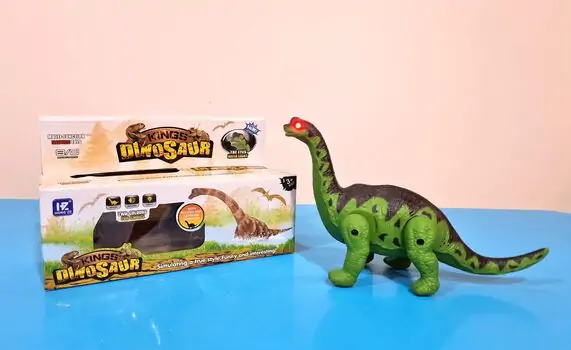 სათამაშო დინოზავრი Electrick Brachiosaurus For Kids