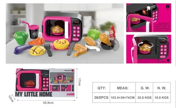 My Little Home Microwave Oven სათამაშო მიკროტალღური ღუმელი, 5 image