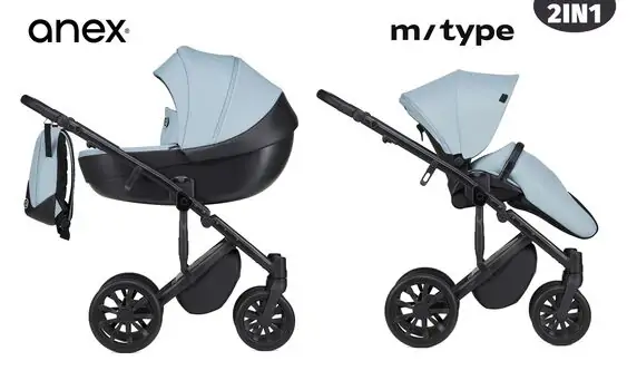 Anex M/type 2x1 Siren 2023 საბავშვო ეტლის კომპლექტი