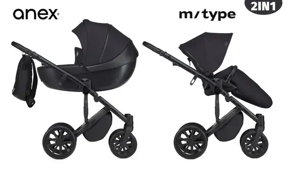 Anex M/type 2x1 Argo 2023 საბავშვო ეტლის კომპლექტი