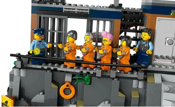 Lego City 60419 Police Prison Island, 5 image