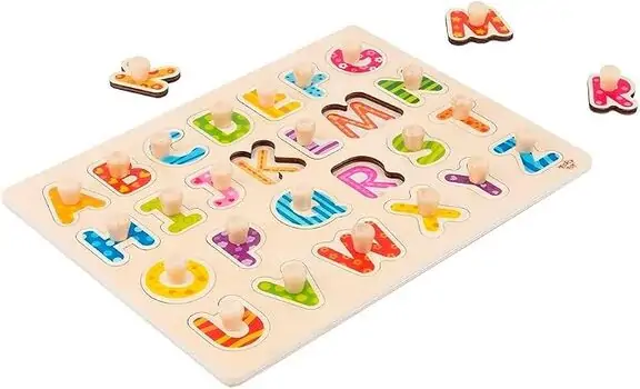 Alphabet Peg Puzzle - სათამაშო ფაზლი, 7 image