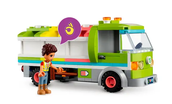 LEGO Friends 41712  Recycling Truck, 4 image