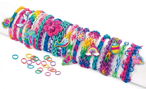 Cra-Z-Art New Charm Loom Studio Mermaid and Unicorn დასაწნავი რეზინები, 5 image