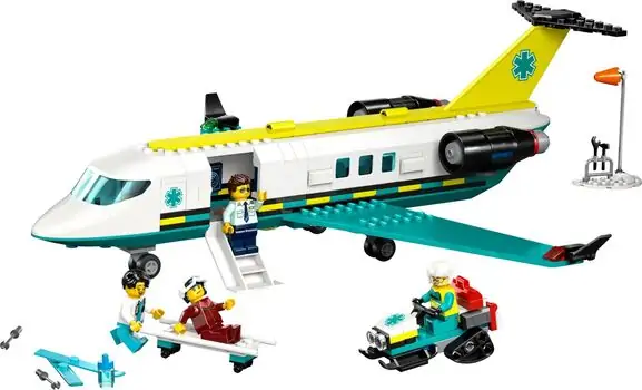 Lego City 60465 Emergency Air Ambulance Airplane, 2 image