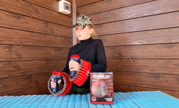 Growler Electric Portable Soft Bullet Gun სათამაშო პორტატული თოფი