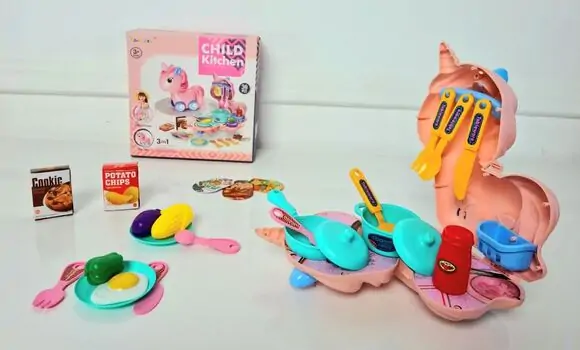 Unicorn Kitchen bag 8021 საბავშვო სამზარეულო