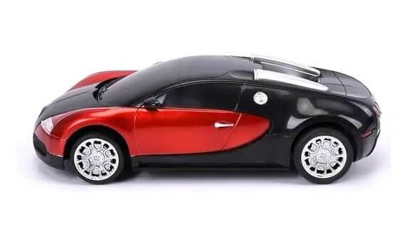 Remote Control Buggati Car Red  - სათამაშო დისტანციურად მართვადი მანქანა, 9 image