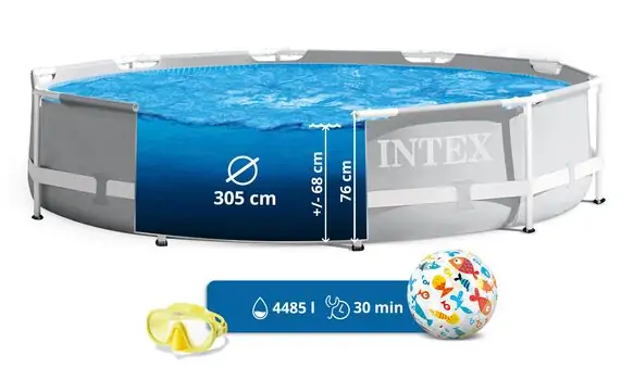 Intex 26700NP Framed Pool კარკასული აუზი, 4 image