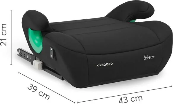 KikkaBoo i-Pop i-SIZE Black (125-150 cm) - ბუსტერი, 2 image