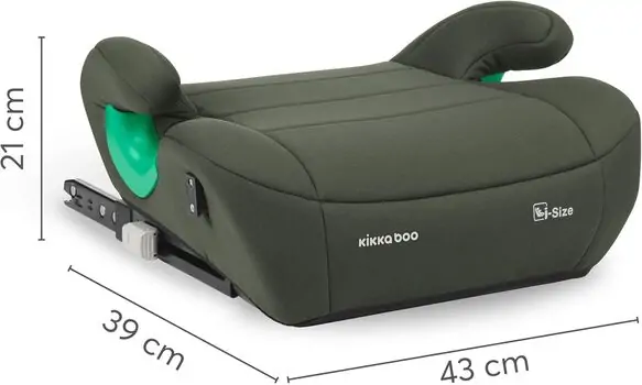 KikkaBoo i-Pop i-SIZE Army Green (125-150 cm) - ბუსტერი, 2 image