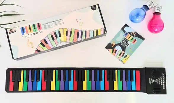 Play Rainbow Piano - სათამაშო პიანინო