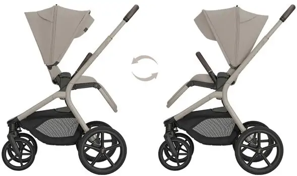 KikkaBoo Goya Platinum Champagne 3 in1 - საბავშვო ეტლის კომპლექტი, 11 image