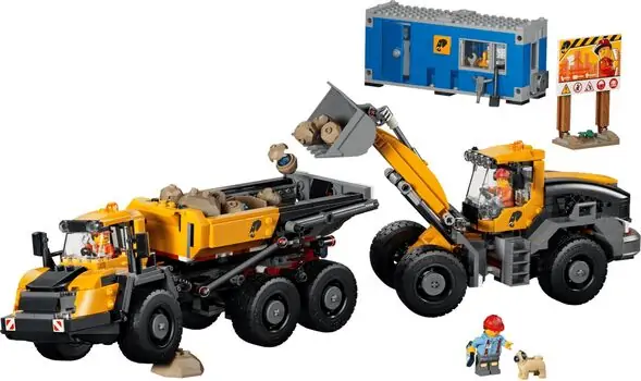 Lego city 60494 Dump Truck & Front End Loader, 2 image