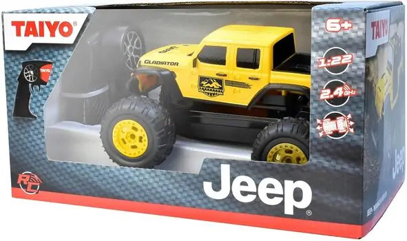 Jeep Gladiator Yellow - საბავშვო სათამაშო მანქანა დისტანციური მართვით, 3 image