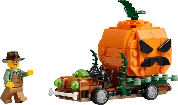 lego 40822 Jack-O'-Lantern Pickup Truck, 2 image