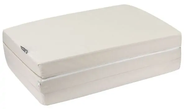 KikkaBoo Foldable mattress 60х120х5cm Dream Big Beige დასაკეცი მატრასი ბამბის ზედაპირით, 2 image