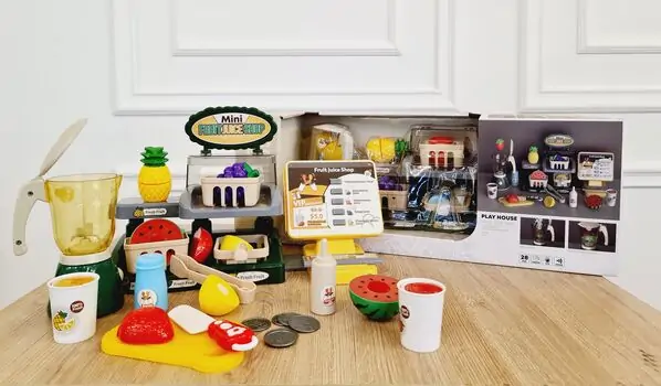 Fruit Juice Shop საბავშვო ფუნქციური, მინი დახლ-მაღაზია