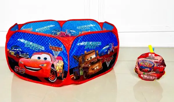 Lightning McQueen Pool 666-18 ფერადი ბურთების აუზი