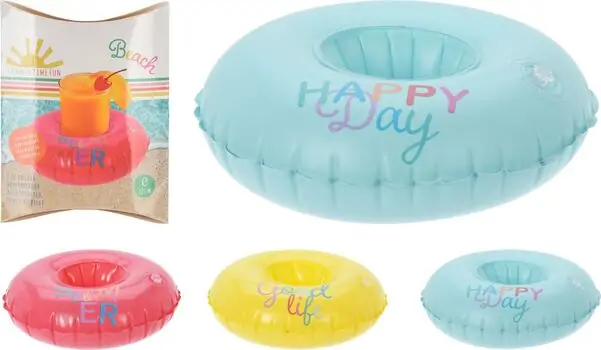 Koopman Inflatable Pool Cup Holder გასაბერი ჭიქის დამჭერი