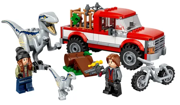 LEGO Jurassic world 76946 Blue & Beta Velociraptor Capture, 3 image