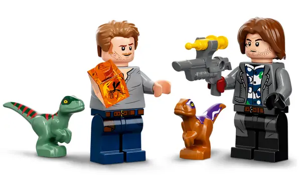 LEGO Jurassic World 76945 Atrociraptor Dinosaur Bike Chase, 7 image