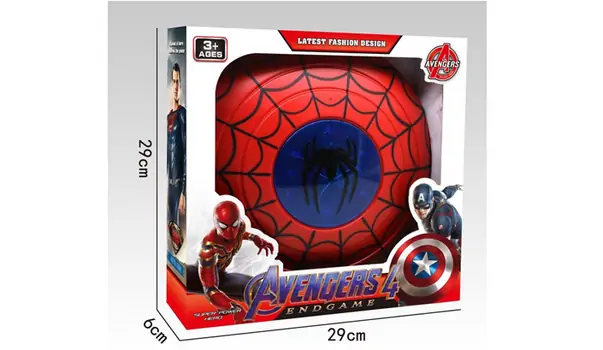 Spiderman Shield Toy For Kids MYX088-A1 MARVEL-ის სუპერგმირი ადამიანი ობობის ფარი, 3 image