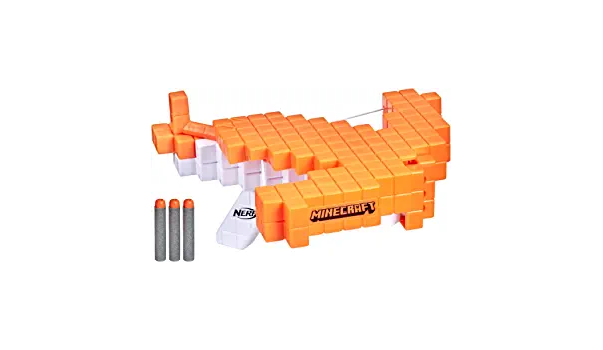 NERF Minecraft Pillager's Crossbow F4415  ბლასტერი რბილი ტყვიებით