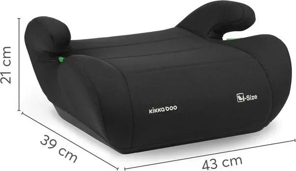 KikkaBoo i-Up i-SIZE Black (125-150 cm) - ბუსტერი, 2 image