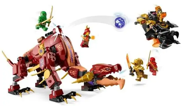 Lego Ninjago 71793 Heatwave Transforming Lava Dragon, 4 image
