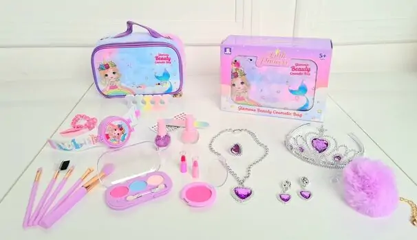 LITTLE PRINCESS  DIY COSMETICS FOR GIRLS 2104Z სათამაშო კოსმეტიკის ნაკრები, 2 image