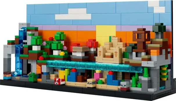 Lego Minecraft 21589 Mini Biomes, 2 image