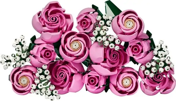 Lego Botanicals 10374 Bouquet of Pink Roses, 2 image