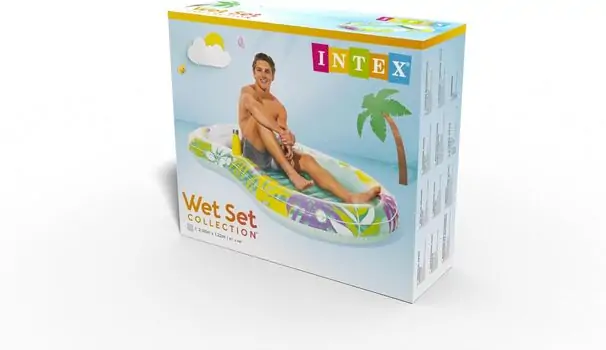 Intex 57803EU Tropical Oasis Loungers - გასაბერი ლეიბი, 5 image