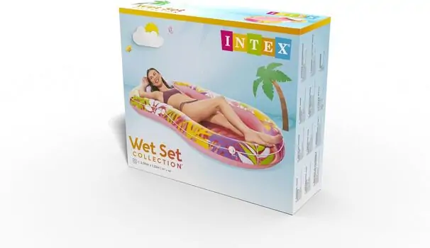 Intex 57803EU Tropical Oasis Loungers - გასაბერი ლეიბი, 6 image