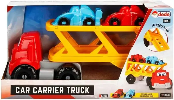 Dede Car Carrier Truck 03902 - სათამაშო მანქანა, 4 image