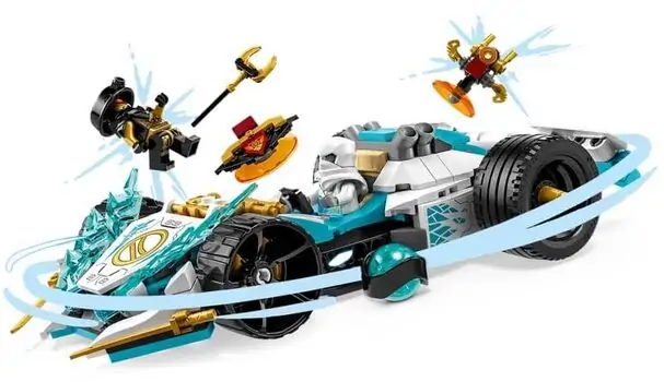 Lego Ninjago 71791 Zane’s Dragon Power Spinjitzu Race Car, 5 image