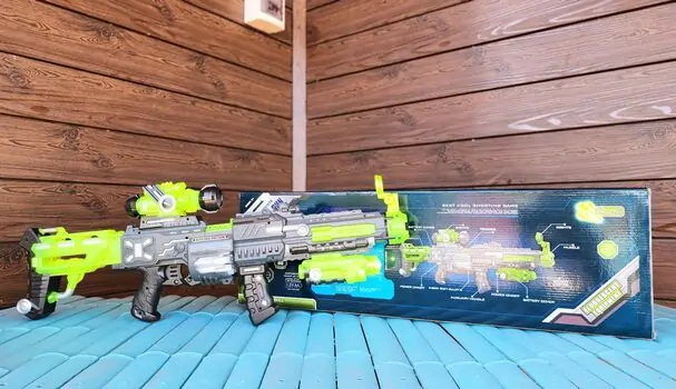 Ray Flame X-F Gun Set - სათამაშო თოფი