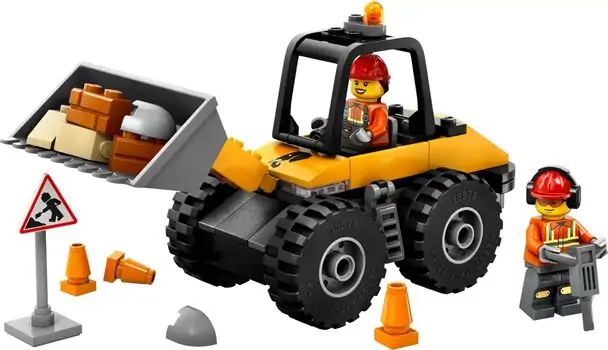 Lego City 60450 Yellow Construction Wheel Loader, 2 image