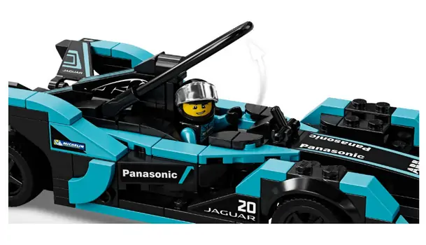 LEGO Speed Champions 76898 Formula E Panasonic Jaguar Racing GEN2 car & Jaguar I-PACE, 4 image