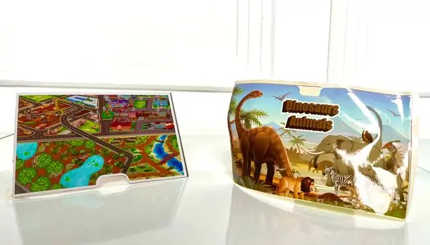 Dinosaur Scene Book F886-A1 საბავშვო სათამაშო დინოზავრი, 3 image