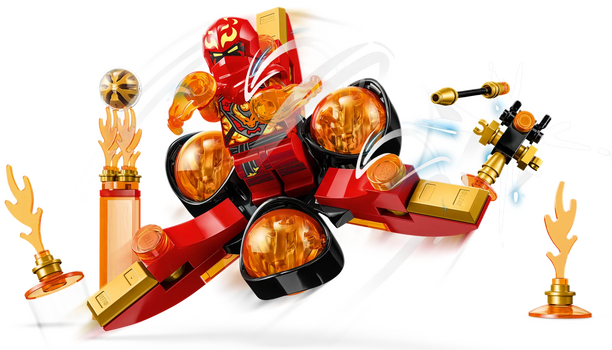 Lego Ninjago 71777 Kai’s Dragon Power Spinjitzu Flip, 4 image