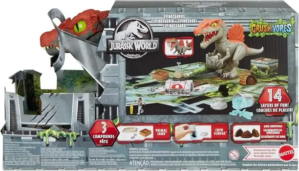 Jurassic World Cage Crasher Spinosaurus - სათამაშო დინოზავრი, 6 image
