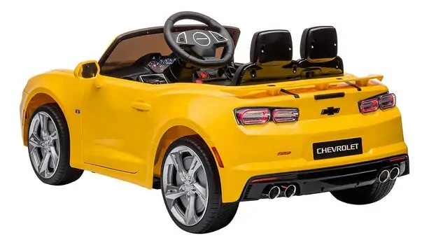 Chevrolet Camaro Yellow - ელექტრო მანქანა, 2 image