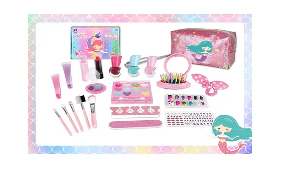 GLAMOUR BEAUTY COSMETIC BAG MERMAID SQUAD 2005J სათამაშო კოსმეტიკის ნაკრები, 5 image