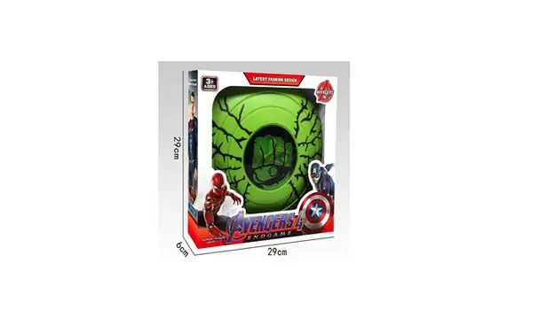 Hulk Shield Toy For Kids MYX088-A4 MARVEL-ის სუპერგმირის ჰალკის ფარი, 3 image