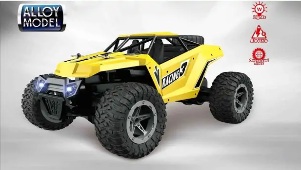 Alloy Racing Off-Road Vehicle Yellow - დისტანციურად მართვადი მანქანა