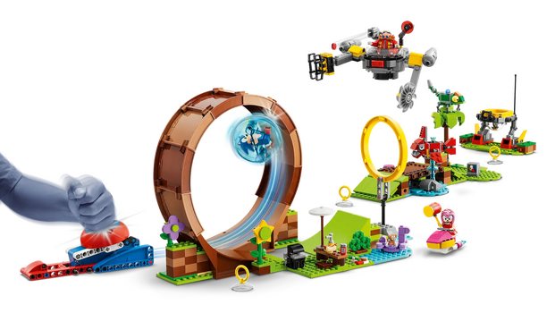 Lego 76994 Sonic's Green Hill Zone Loop Challenge, 7 image